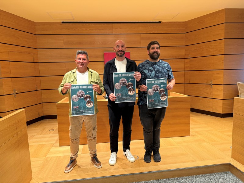 Eibar celebrará el XXIII Alarde de Txistularis con la participación del Orfeón Donostiarra en el 90 aniversario de su banda