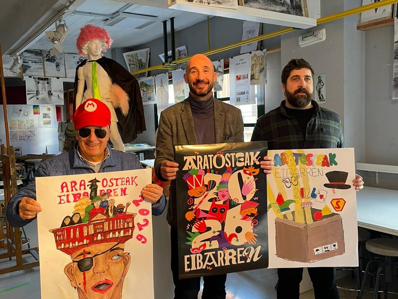 Eibar se prepara para vivir los carnavales con un programa lleno de tradición, música y participación ciudadana