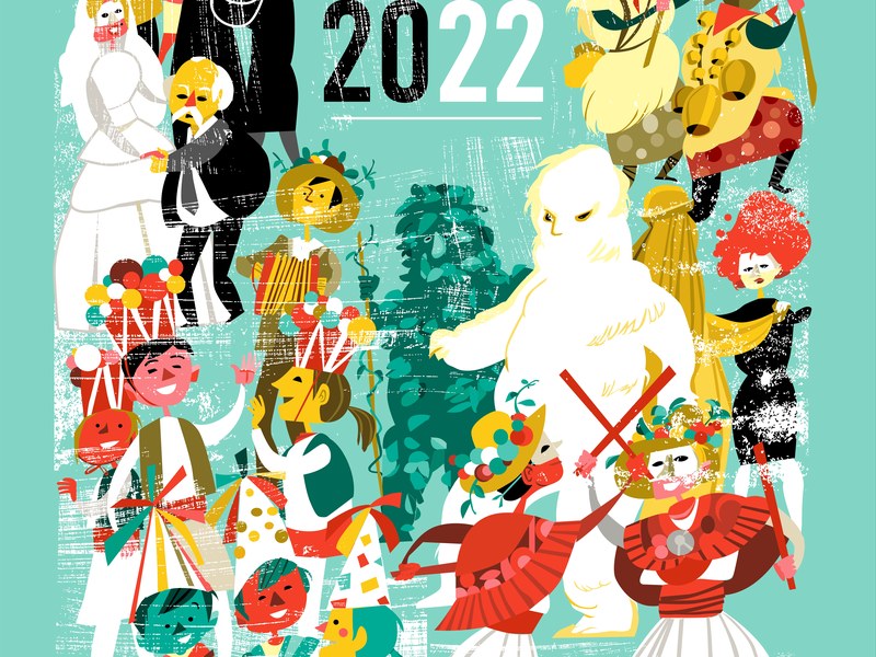 Cartel ganador de los carnavales de 2022.