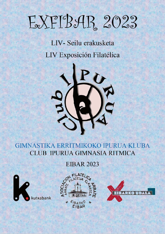 El Club Ipurua de Gimnasia Rítmica y la fuente Ibarkurutze son los temas seleccionados por la Asociación Filatélica Arrate para la presente edición