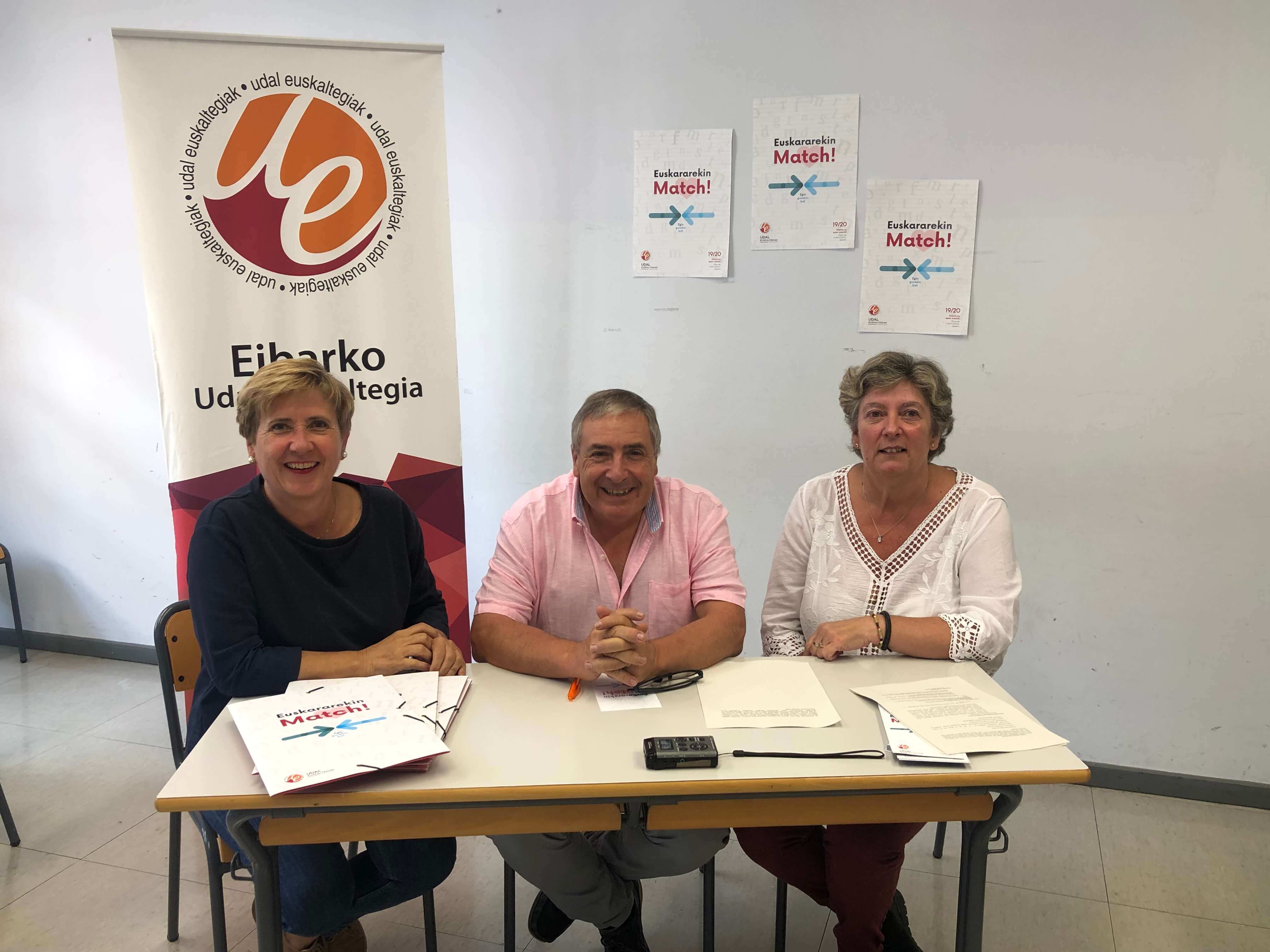 El Euskaltegi Municipal ha acogido la presentación del curso 2019-2020