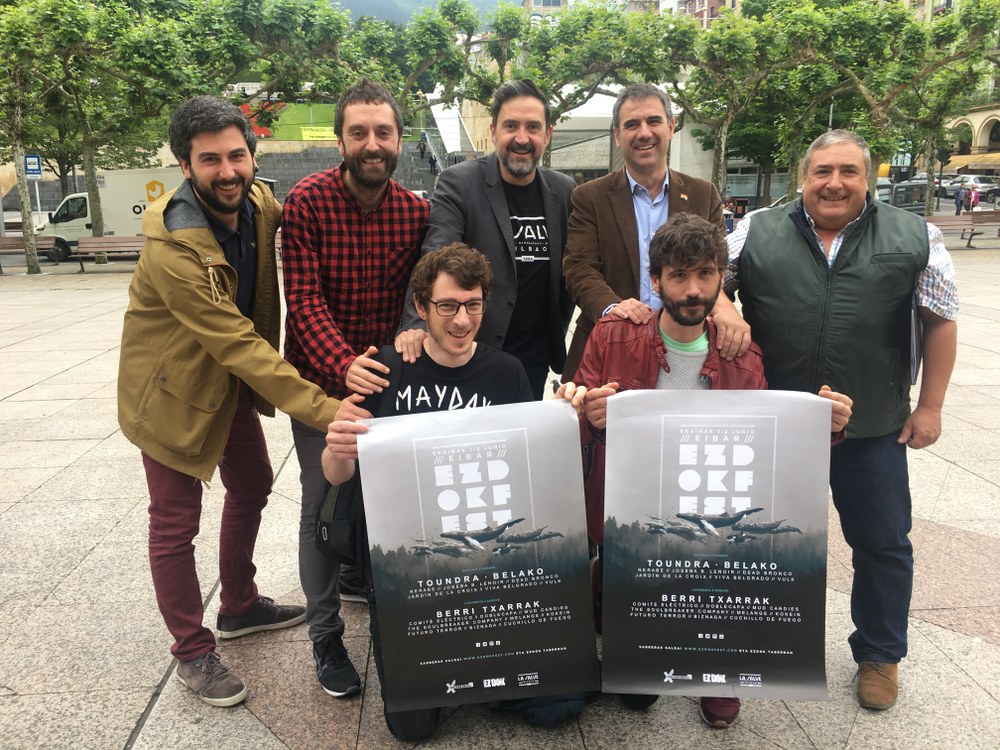 El festival de música "Ez Dok Fest" se desarrollará este fin de semana en el complejo deportivo de Unbe
