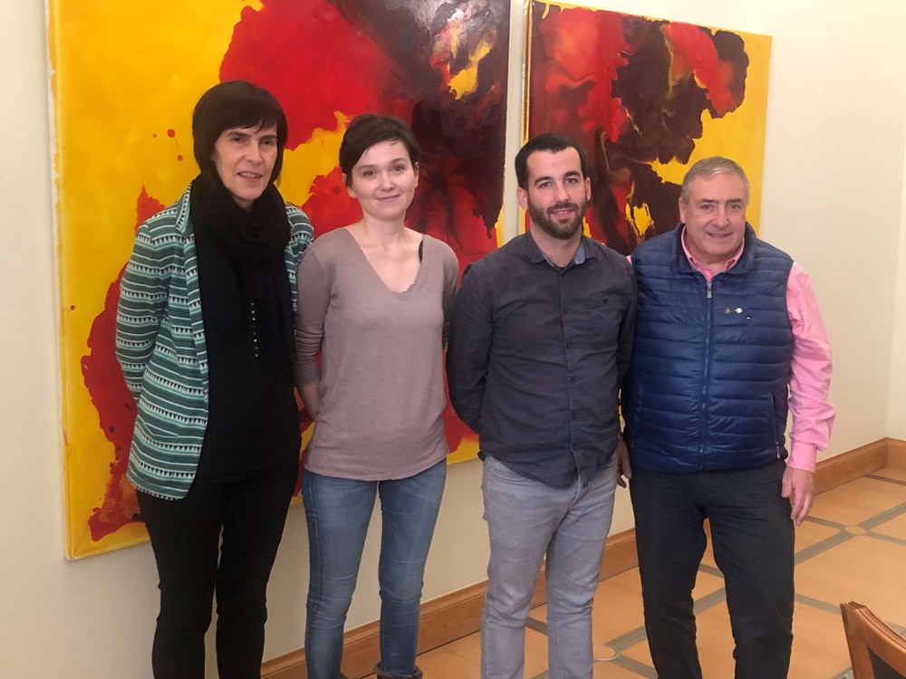 El ganador de la XIV Beca Juan San Martin ha sido Josu Martínez