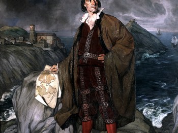 Juan Sebastian Elcano (copia del cuadro original de Ignacio Zuloaga). Autor: Fernández, José Luis. 