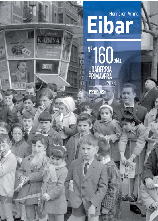 El último número de la revista Eibar (160), que corresponde a la primavera de 2023 ya está en la calle y también en esta página web. 