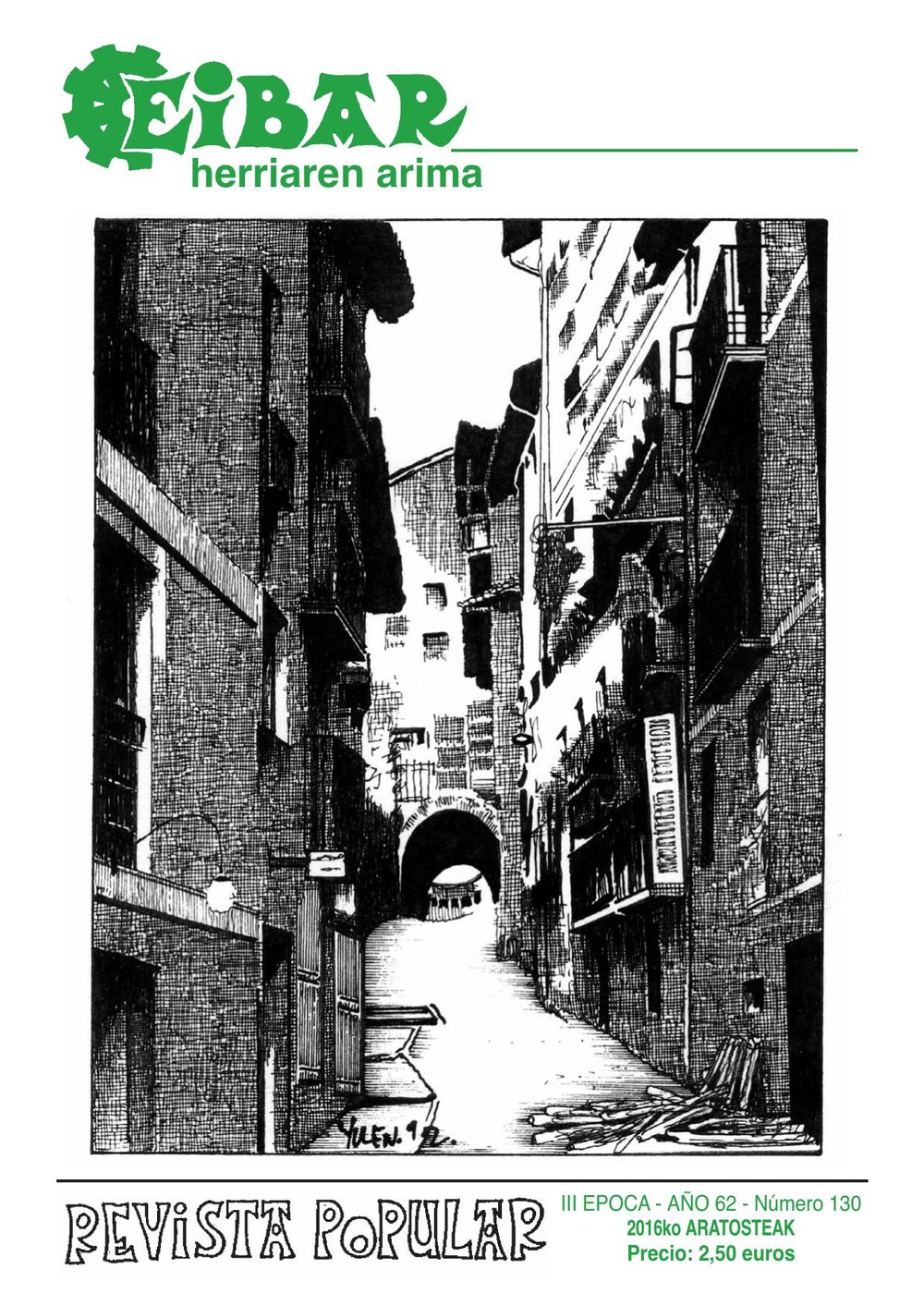 El último número de la revista Eibar en la calle