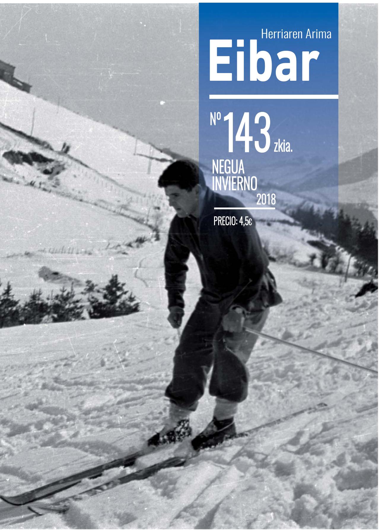 El último número de la revista Eibar, publicada ininterrumpidamente desde el año 1952, ya está en la calle y en la red