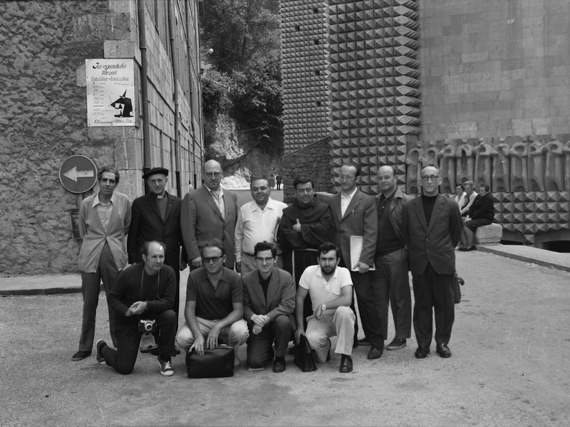 Euskaltzaindia, Arantzazun, 1972-07-29. Argazkia: AGG-GAOCC BY-SA: San Martin Juan