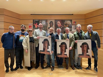 Imagen de la presentación de la 47º edición de las Jornadas de Teatro de Eibar.