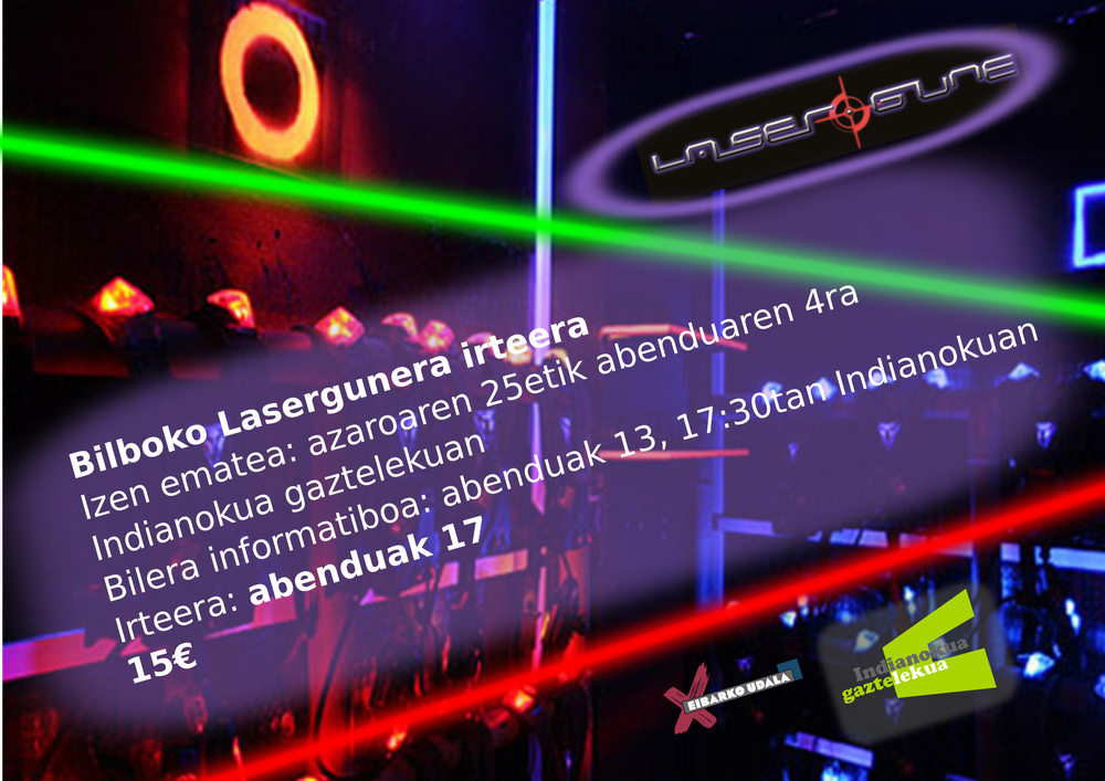 Excursión al Lasergune de Bilbao