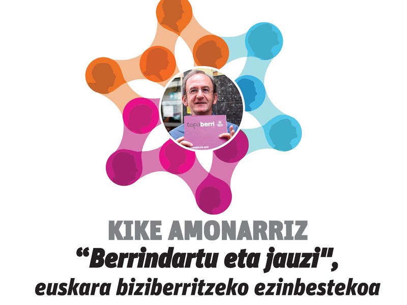 Charla que ofrecerá Kike Amonarriz