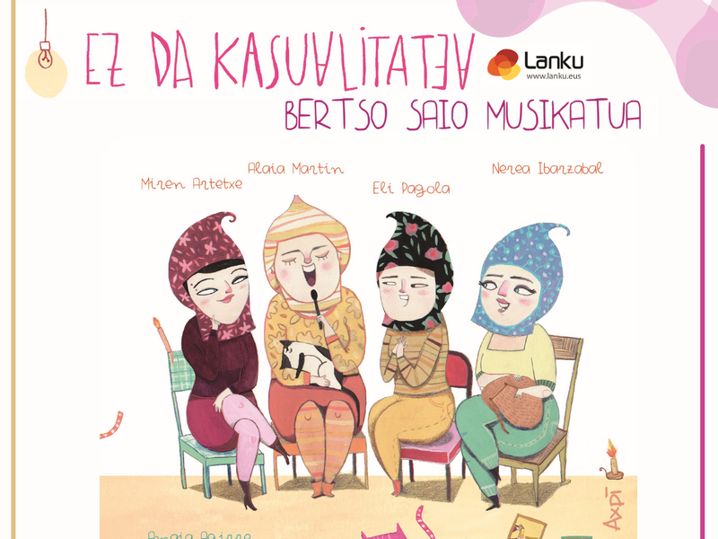 Hamaika berbaldi: “Ez da kasualitatea" Cartel anunciador del evento