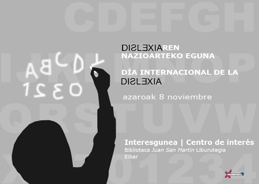 Información sobre dislexia en la Biblioteca