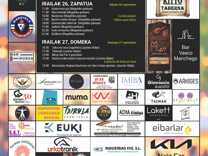Ipurua arranca sus fiestas con un fin de semana para todas las edades
