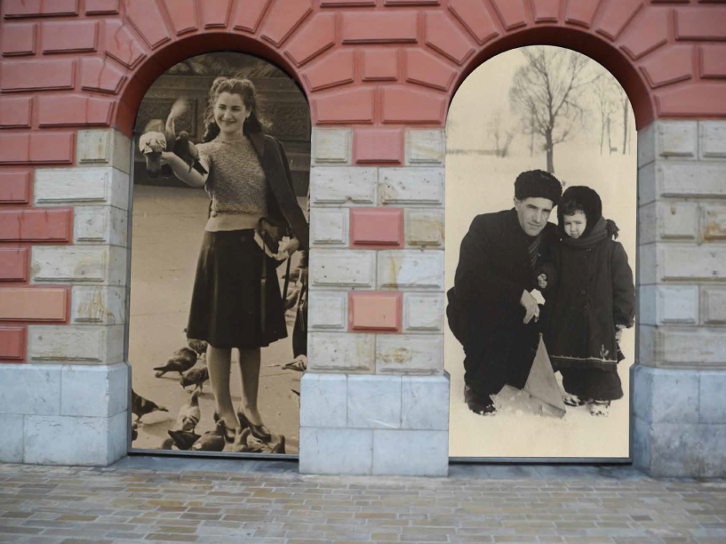 Kezka Dantza Taldea viajará en julio a Gales en el 85 aniversario de los niños y niñas de la guerra que, huyendo de la Guerra Civil, se refugiaron en Inglaterra, entre ellos 21 de Eibar. Esperanza Ortiz de Zarate (a la izquierda), una de las niñas eibarresas enviadas a Inglaterra. Foto: Ego Ibarra (2012) .