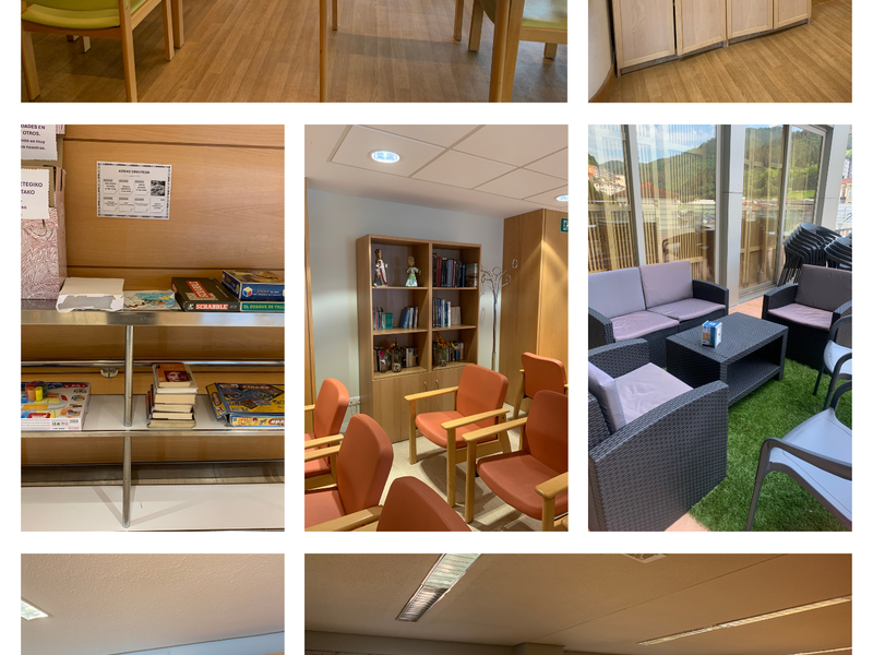 La Biblioteca Municipal lleva la lectura a la residencia Egogain con la iniciativa "La biblioteca no tiene edad"