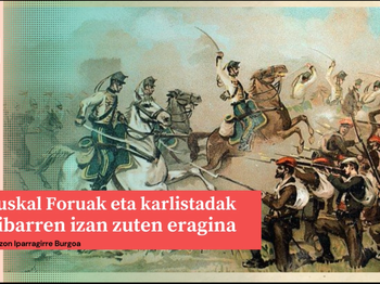 La conferencia 'Foruak eta Karlistaldiak (Los Fueros y las Guerras Carlistas)' en el canal Youtube de Ego Ibarra