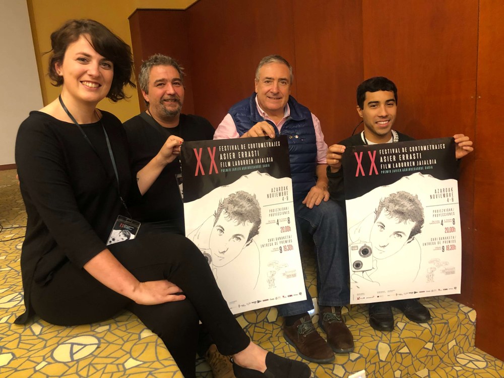 La XX edición del Festival de Cortometrajes "Asier Errasti" tendrá lugar del 4 al 9 de noviembre