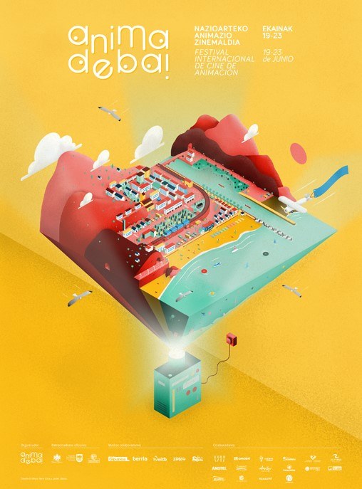 Las películas del Festival Internacional de Cine de Animación, Animadeba, se podrán ver en Portalea el 11 de noviembre