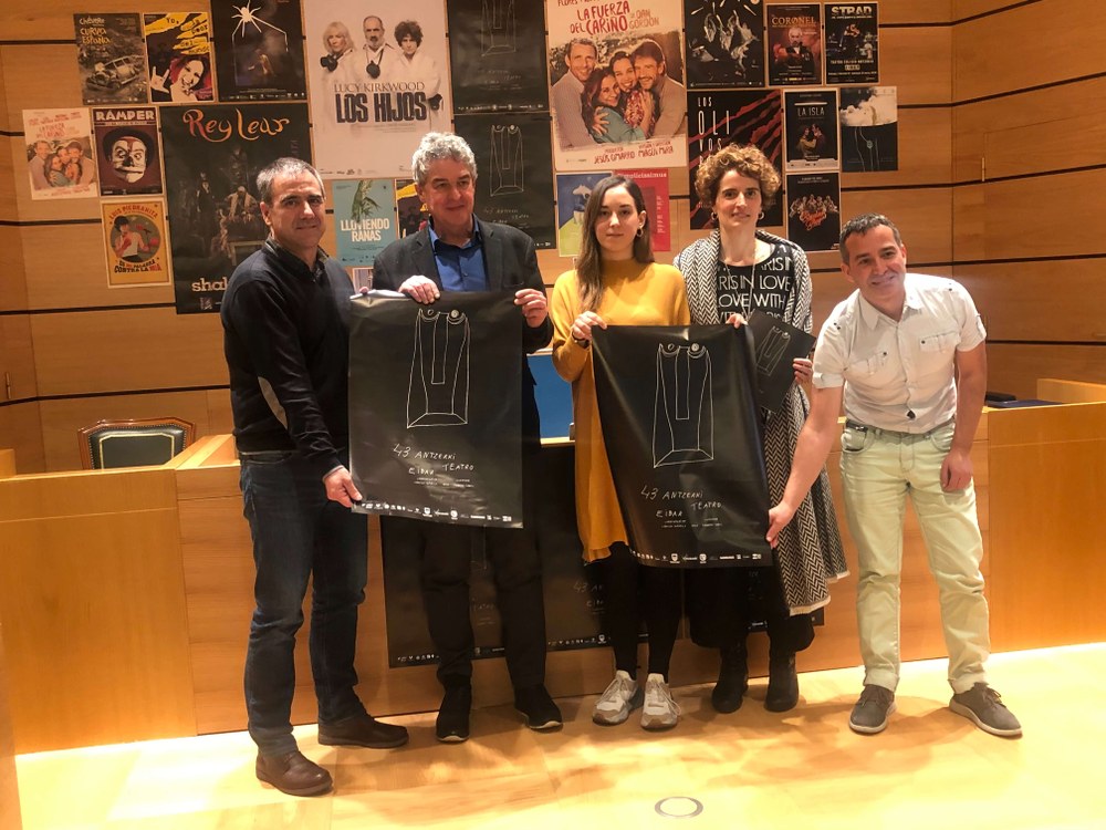 Comedia, drama o humor se darán cita en la 43º edición de las Jornadas de Teatro de Eibar, del 26 de febrero al 2 de abril