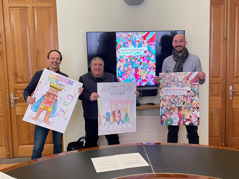 Imagen de la presentación de las fiestas de Carnaval.