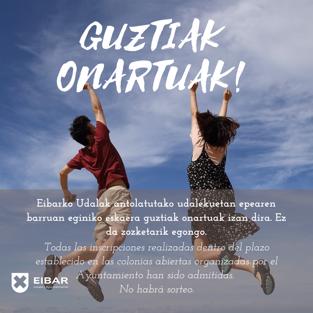 Oporrak afariketan, Udan jolasean, Firin Faran y Umeak Firin Faran Udaleku irekiak 2025