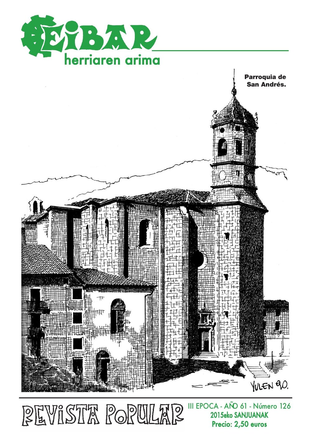 Se ha publicado el número de junio de la Revista Eibar