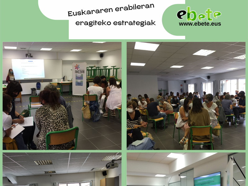 Seminario para el profesorado Profesores y profesoras participando en el seminario