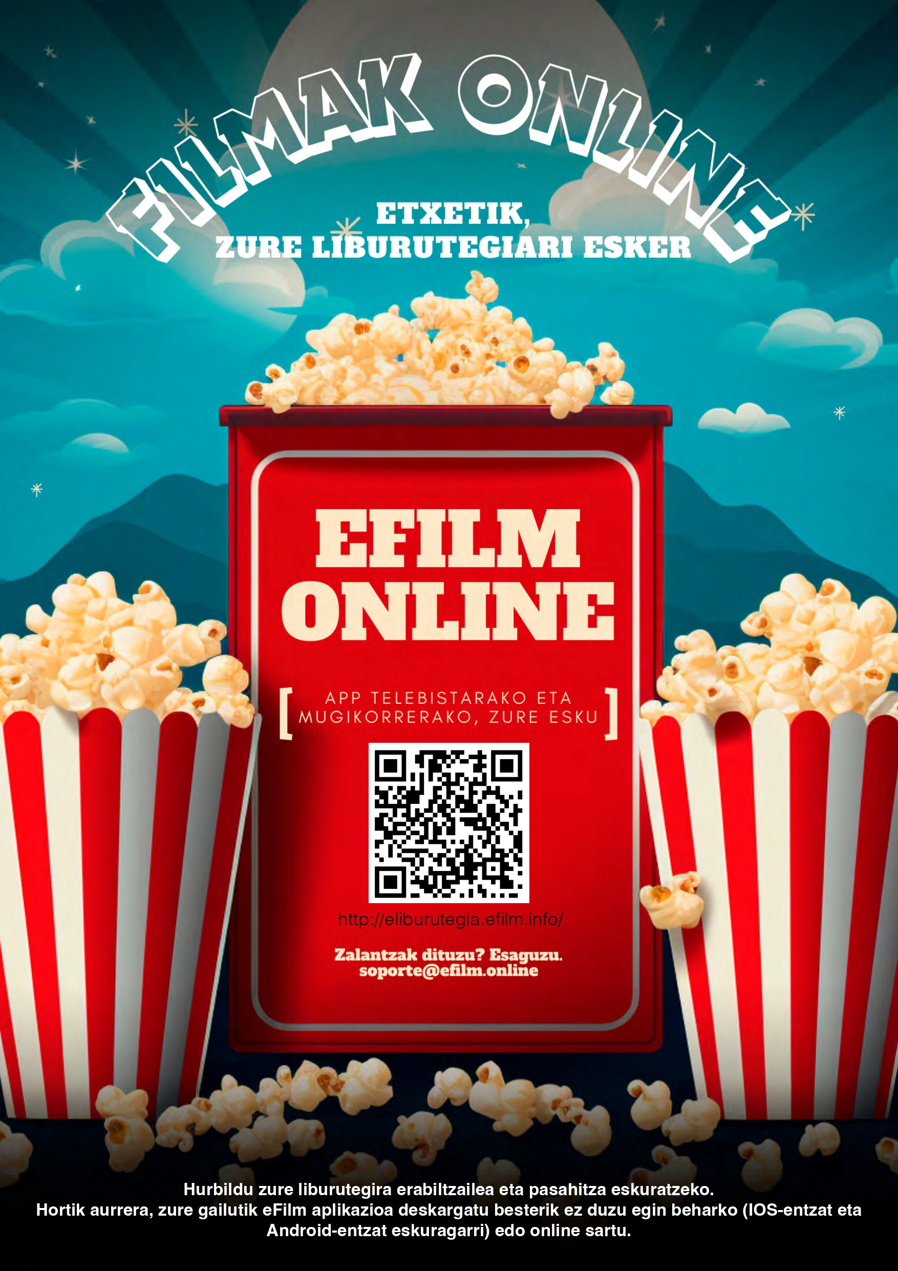 Servicio gratuito para ver películas online: eFilm