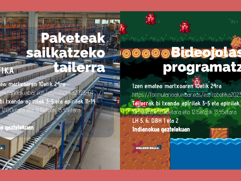 Talleres de robótica (2023-01) Robótica 2023-01