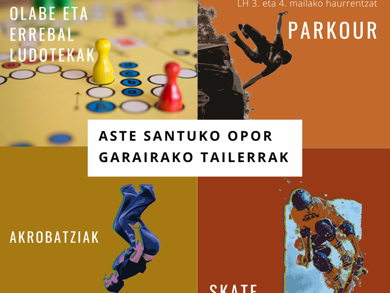 Talleres de Semana Santa 2023
