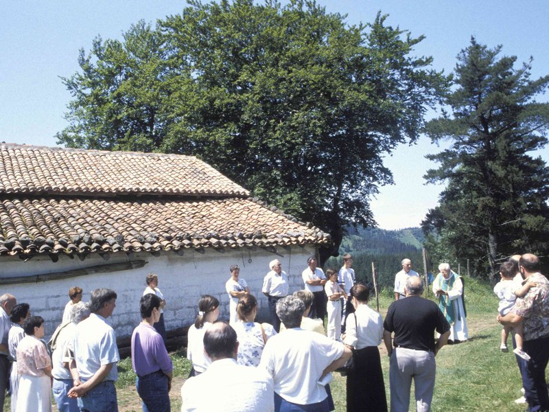 El conjuro de Akondia en los años 80. Foto: guregipuzkoa