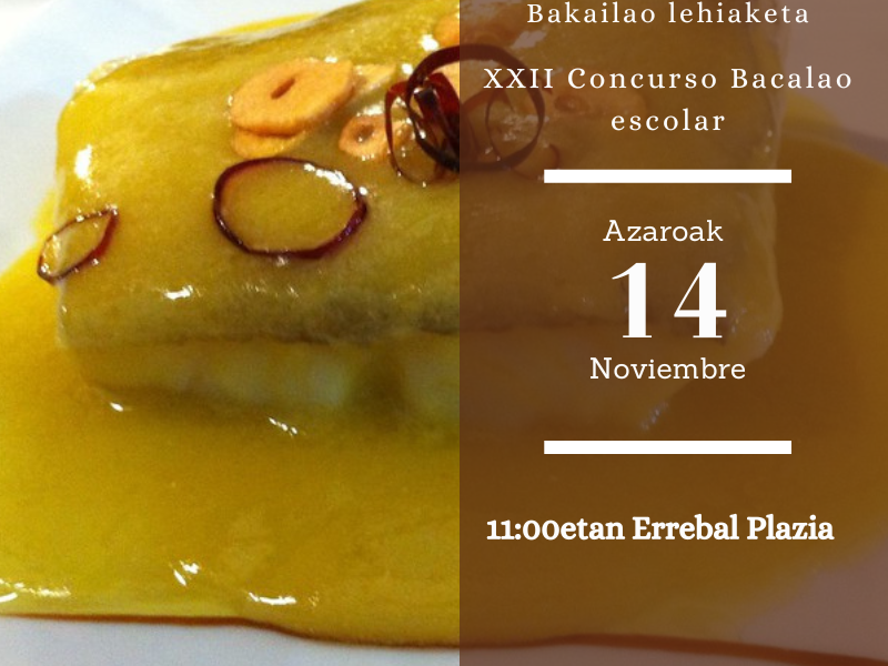 XXII Concurso escolar de bacalao
