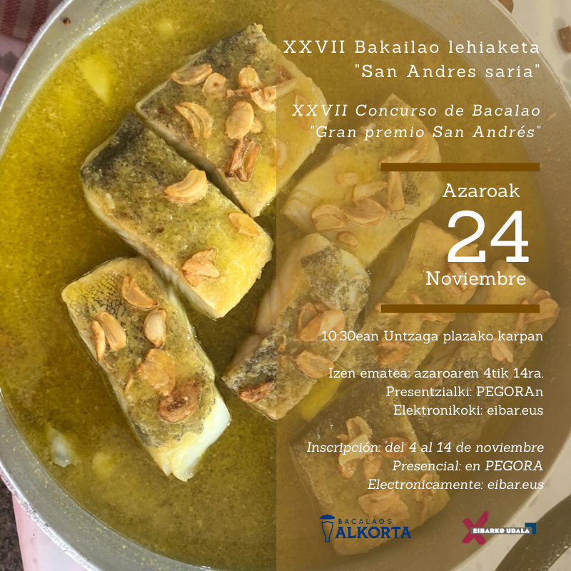 XXVII. Concurso de Bacalao, "Gran premio de San Andres"