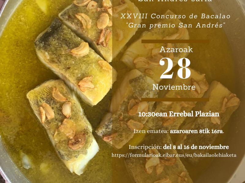 Concurso bacalao 2021