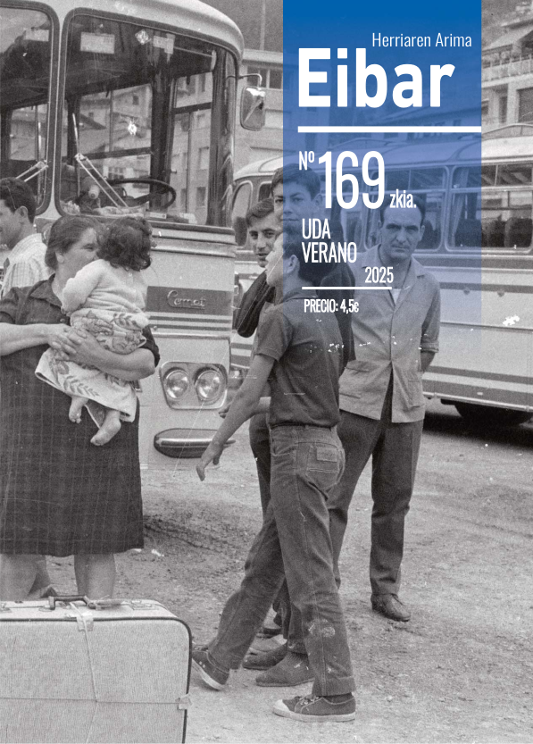 Ya está en la calle el número de verano del 2025 de la revista Eibar (169) Ya está en la calle el número de verano del 2025 de la revista Eibar (169)