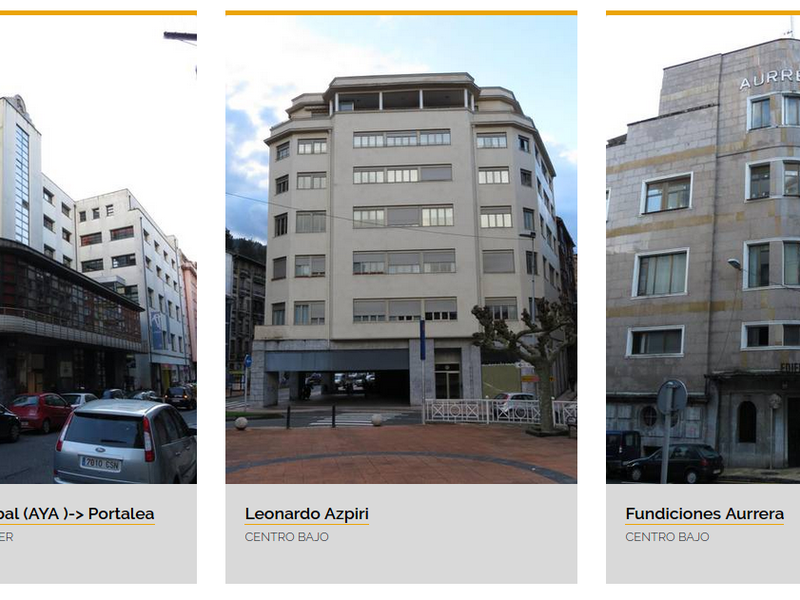 Ya está lista la nueva plataforma online sobre los edificios industriales eibarreses Nueva base de datos y plataforma online sobre los edificios industriales de Eibar