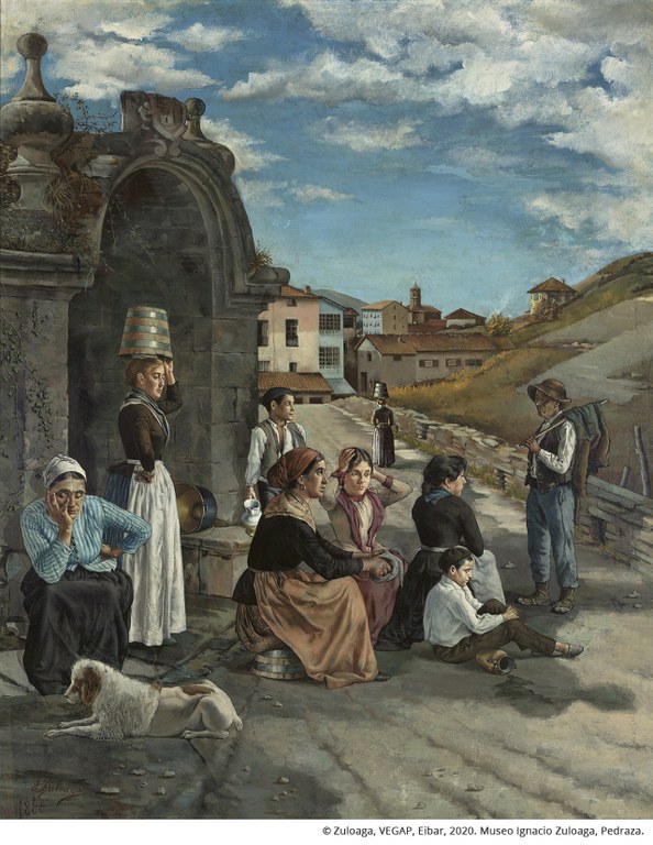 Zuloaga (1870-2020). 27 cuadros del pintor en 27  tiendas de textil de Eibar  