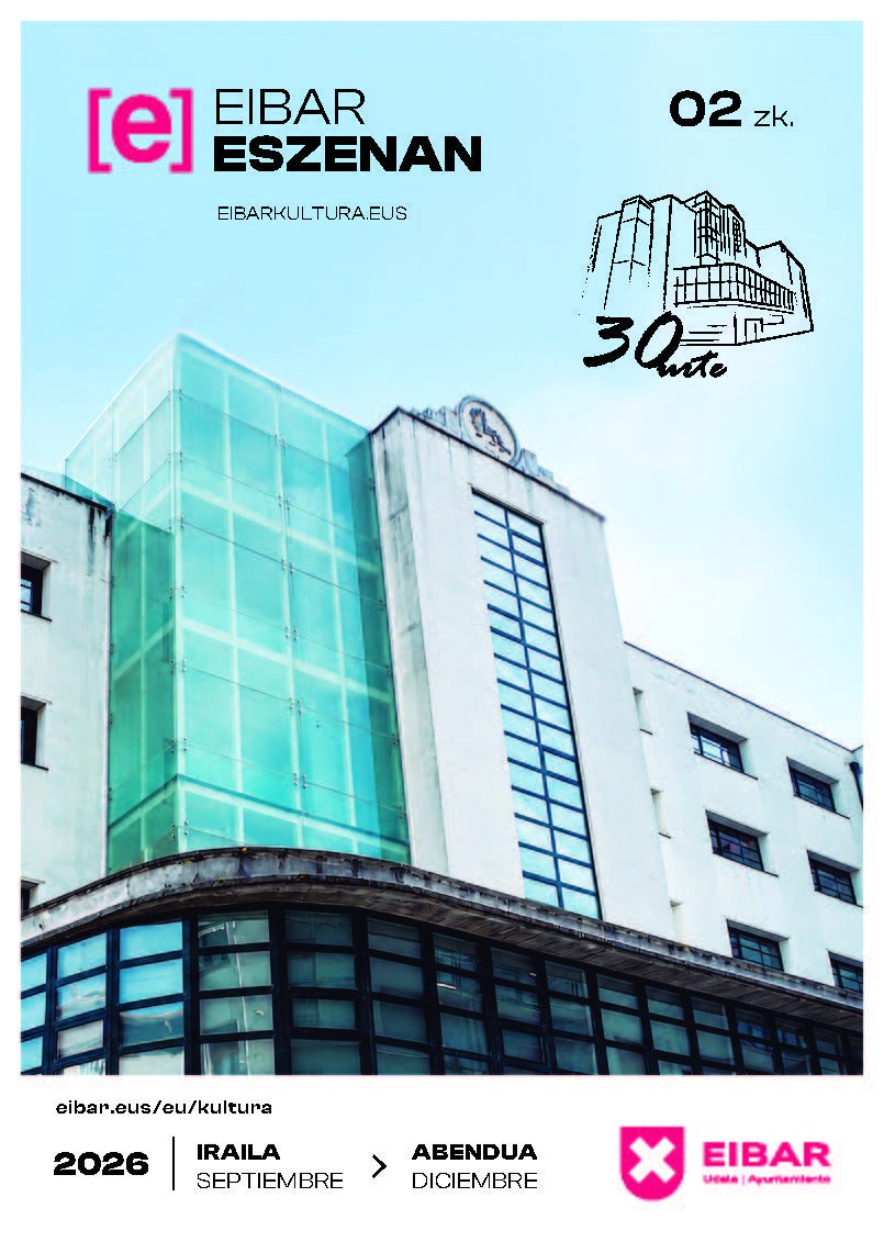 Revista Eibar Eszenan con la programación de septiembre a diciembre