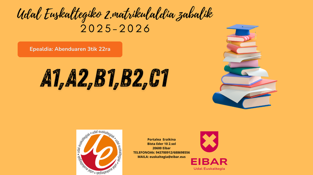 Información sobre la campaña de matriculación