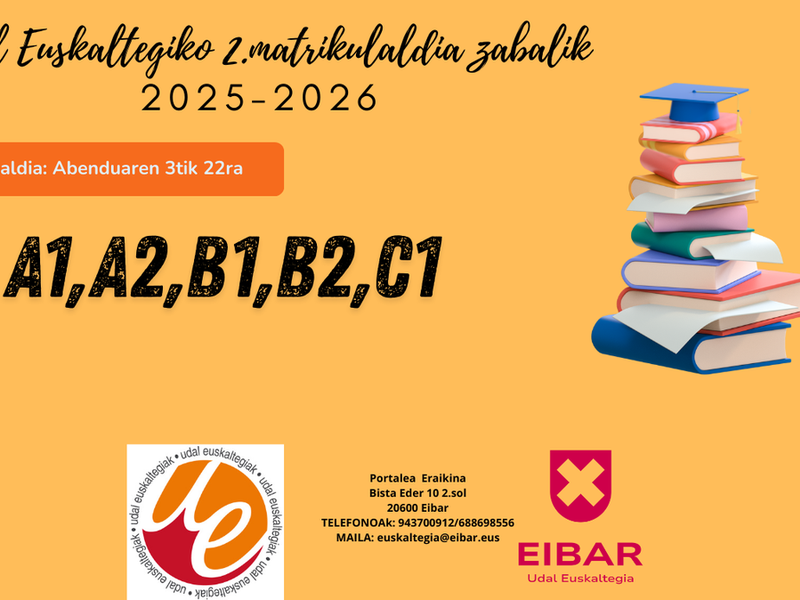 Información sobre la campaña de matriculación