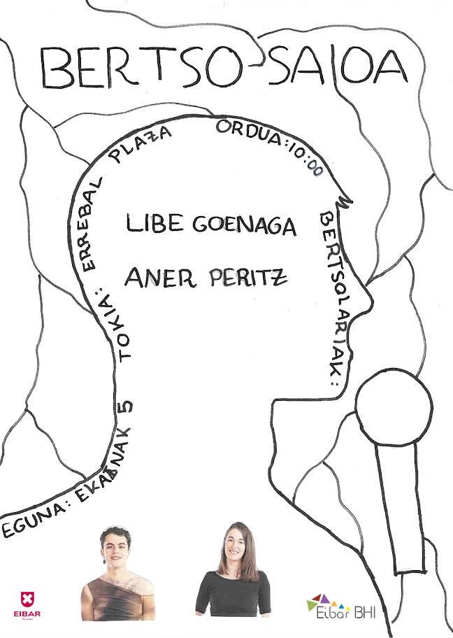 Bertso saioa el 5 de junio a las 10:00 en la Plaza Errebal