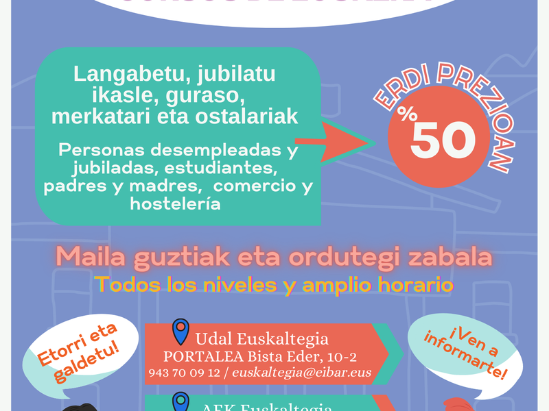 Cartel de la campaña