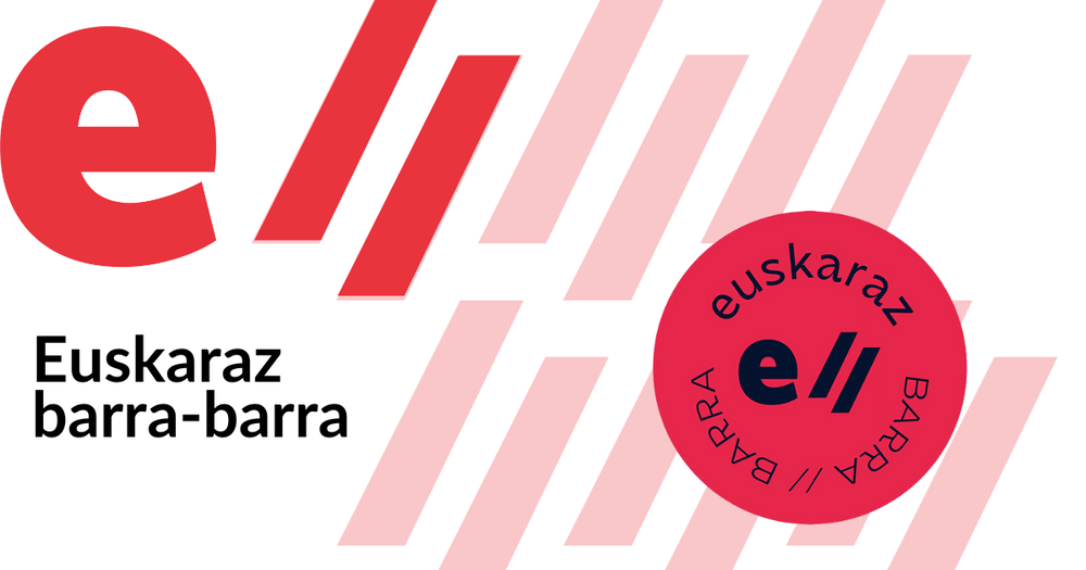 El Ayuntamiento de Eibar se suma al proyecto "Euskaraz barra-barra" Euskaraz barra-barra