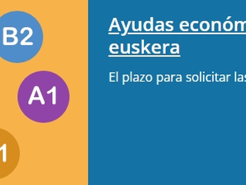 Subvenciones de 2025 para estudiantes de euskera