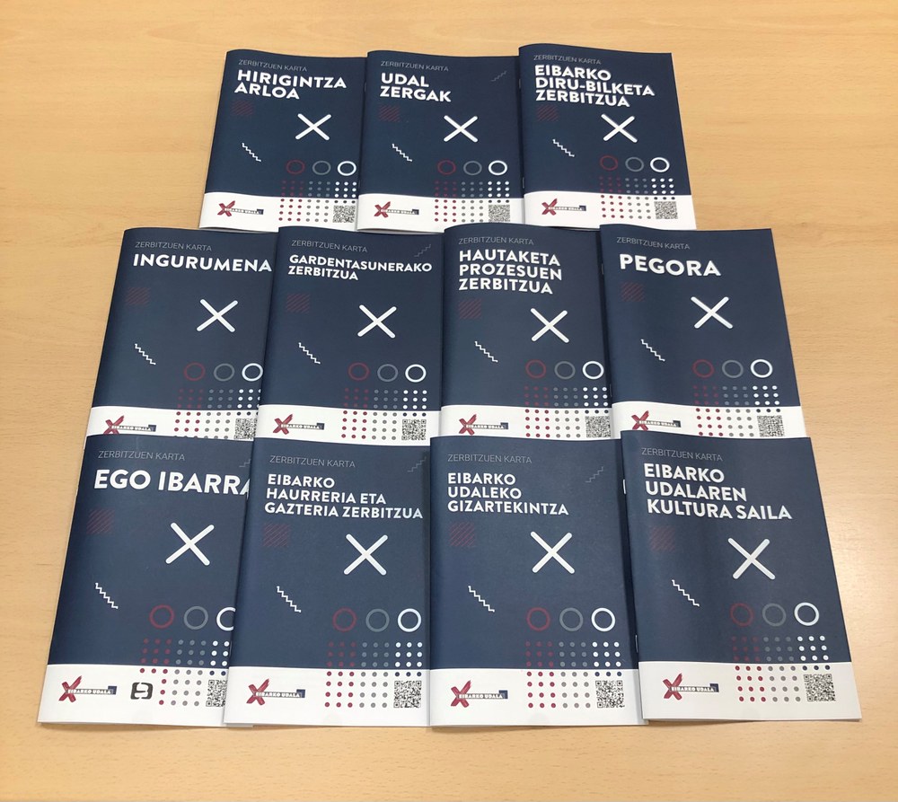 Cartas de Servicios municipales.
