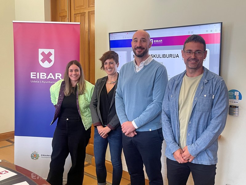 El Ayuntamiento de Eibar lanza su nueva imagen corporativa y moderniza la web municipal www.eibar.eus