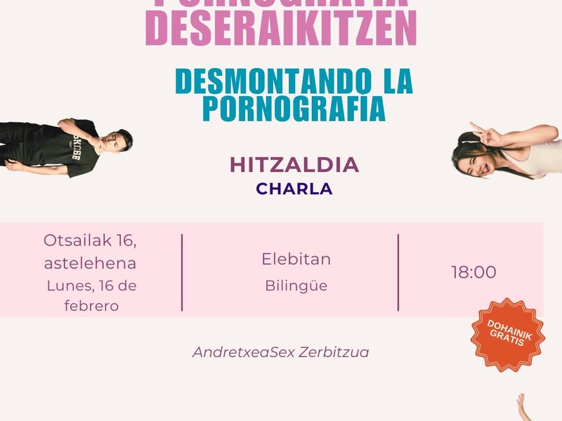 Charla: Desmontando la pornografía