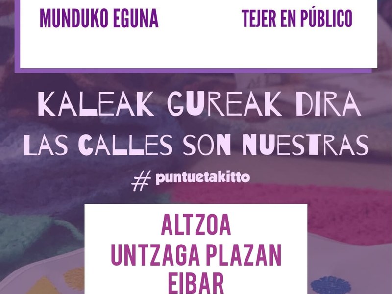 Día Mundial de Tejer en Público