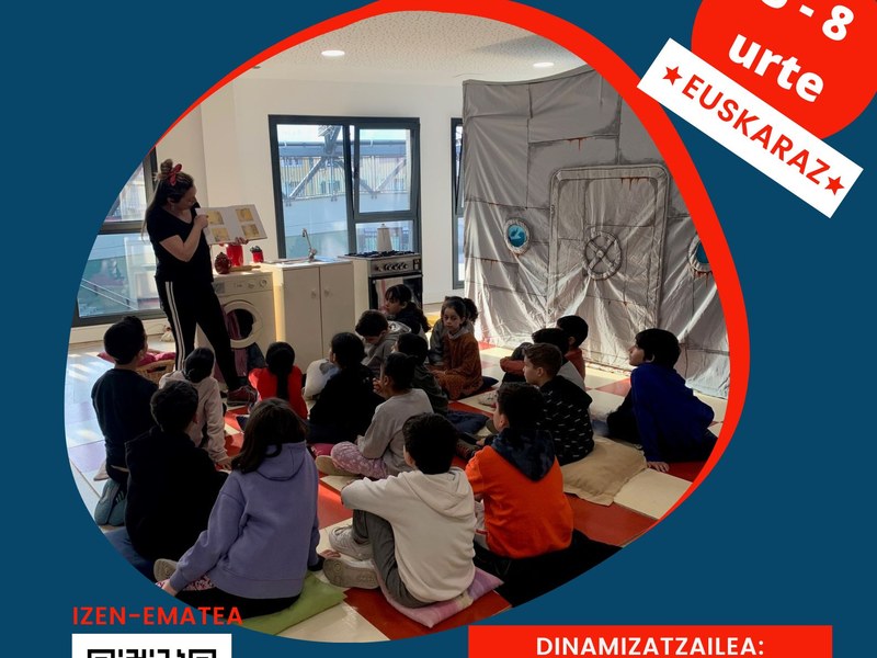Espacio literario Itsaspeko Bihotzak: sesión para familias Itsaspeko bihotzak: sesión para familias